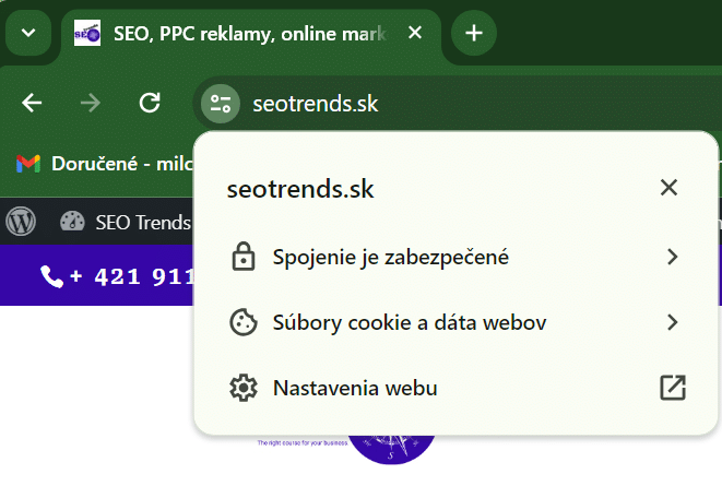 Zabezpečenie stránok HTTPS